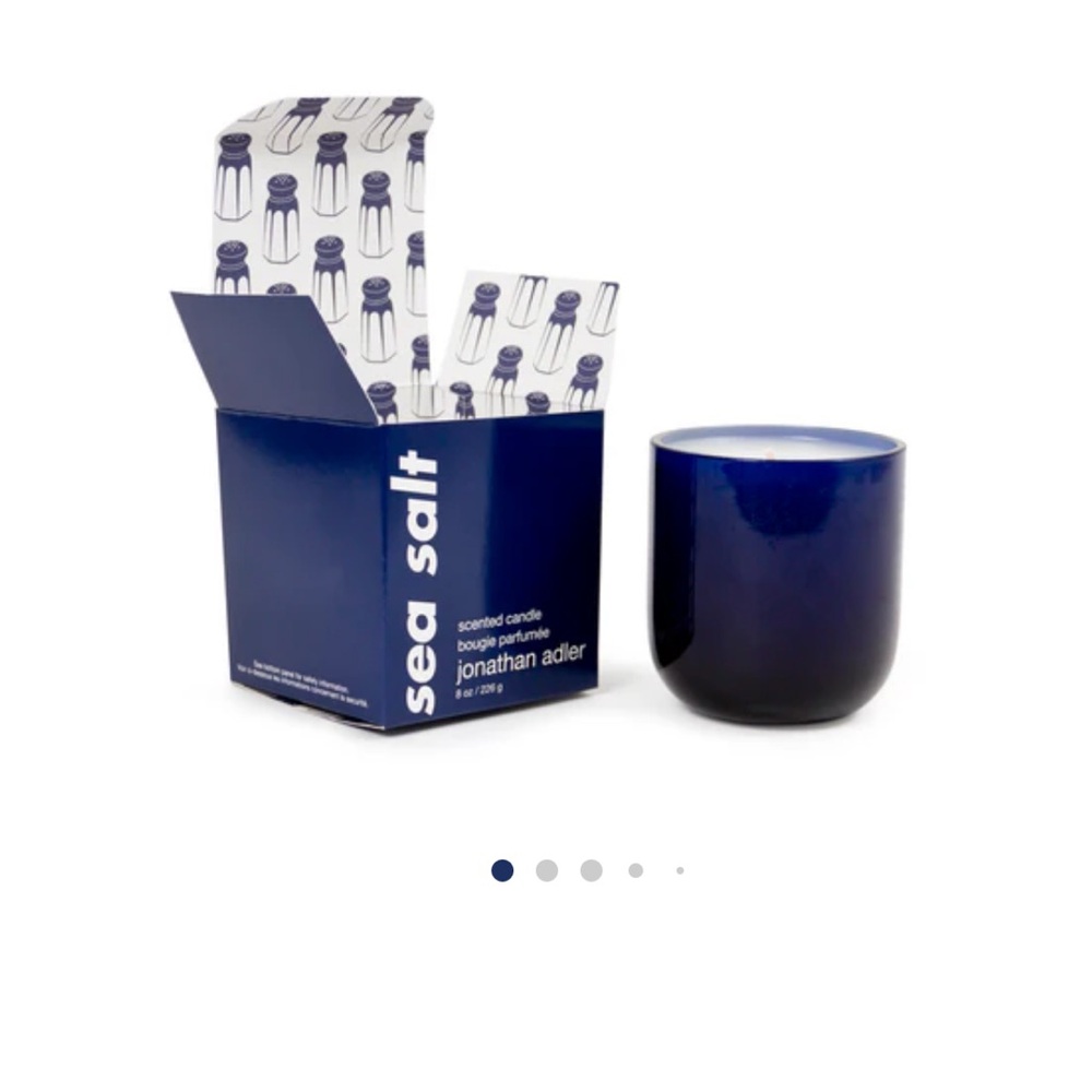 Sea salt pop candle